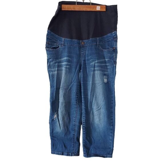 Thyme Jean capris No Size Tag - Picture 1 of 5